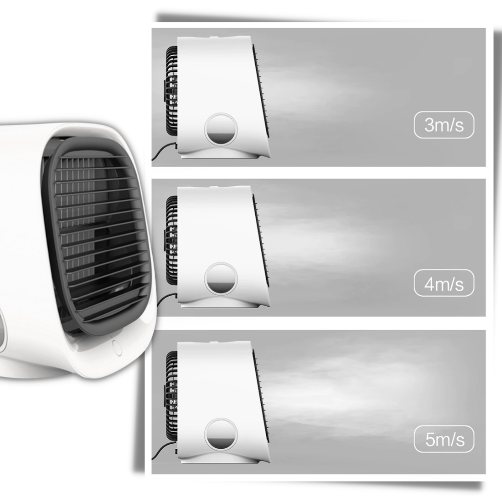 Mini refroidisseur et humidificateur d'air USB