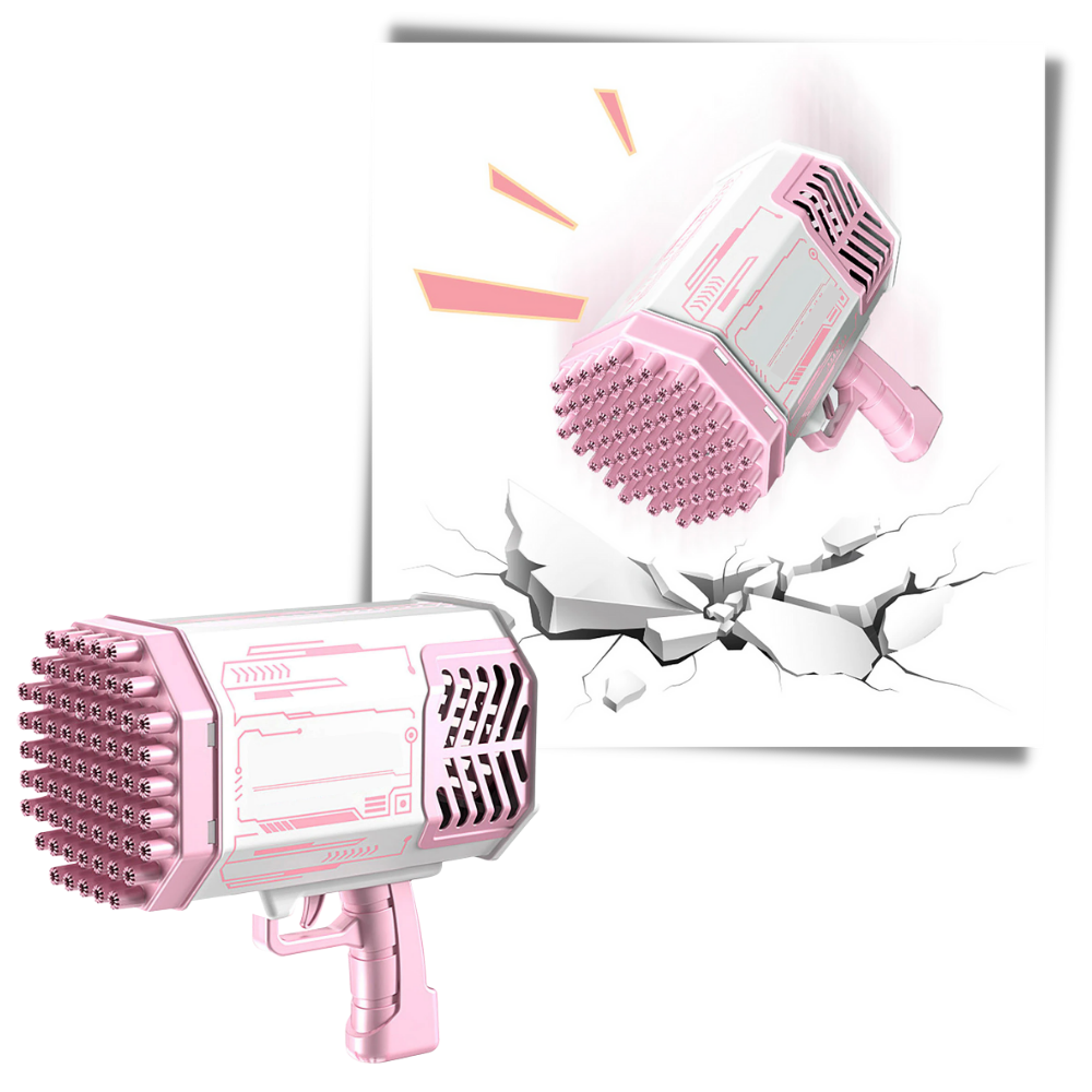 Souffleur de bulles Bazooka 69 trous