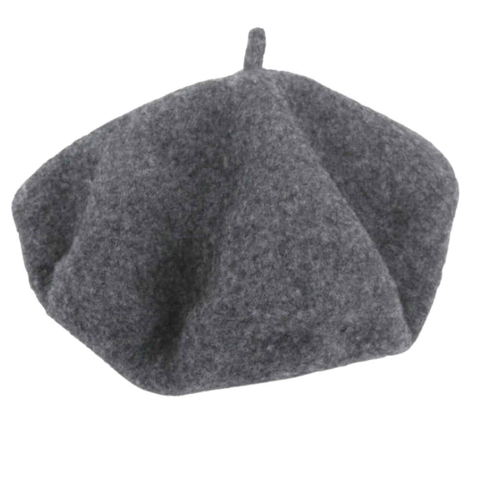 Béret classique en laine pour femme