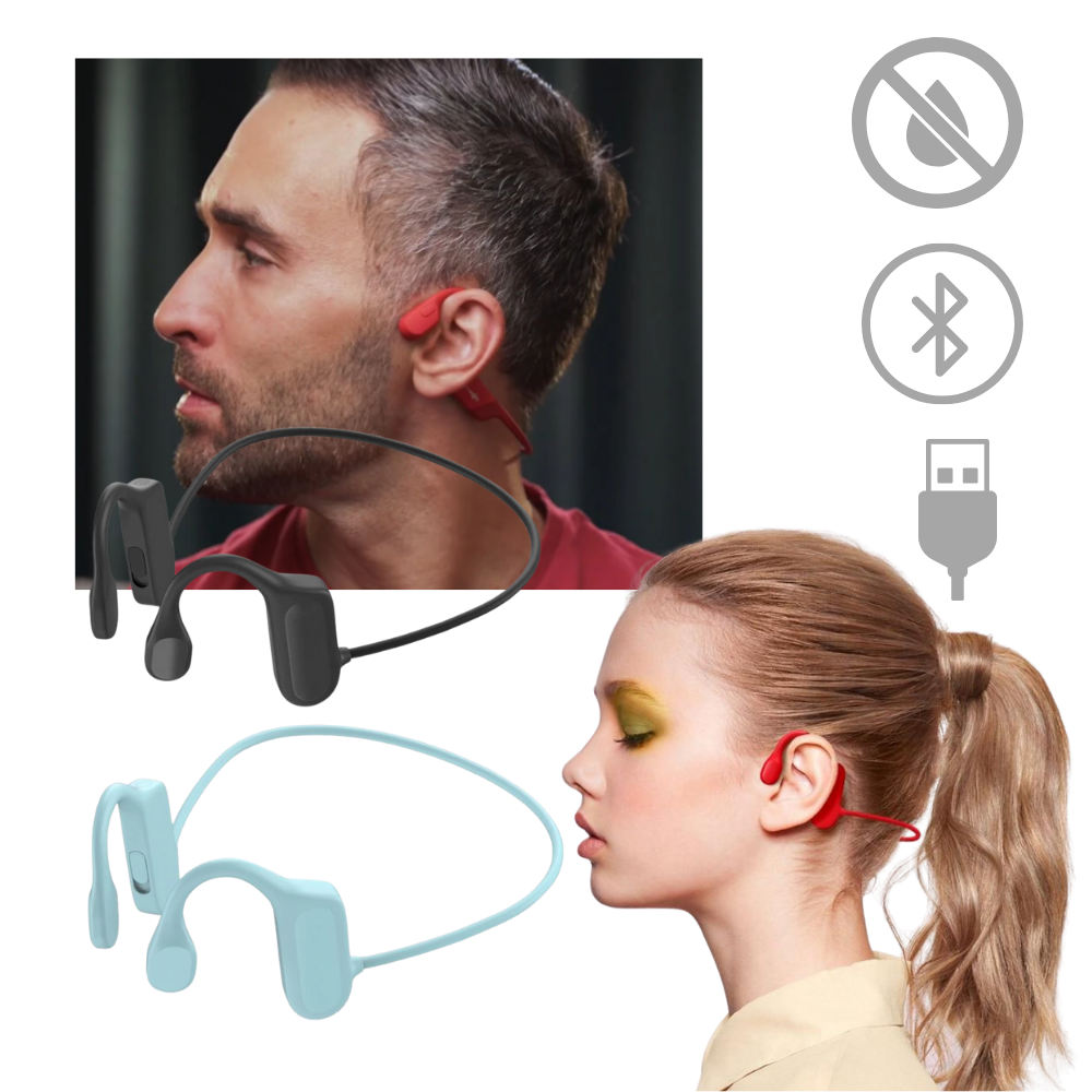 Casque à conduction osseuse