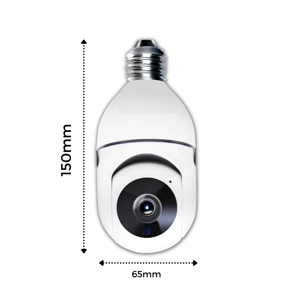 Ampoule intelligente avec caméra de surveillance