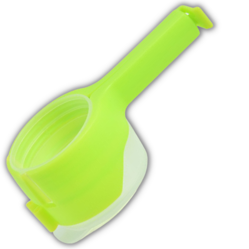 Clip pour sac alimentaire avec couvercle (2-pack)