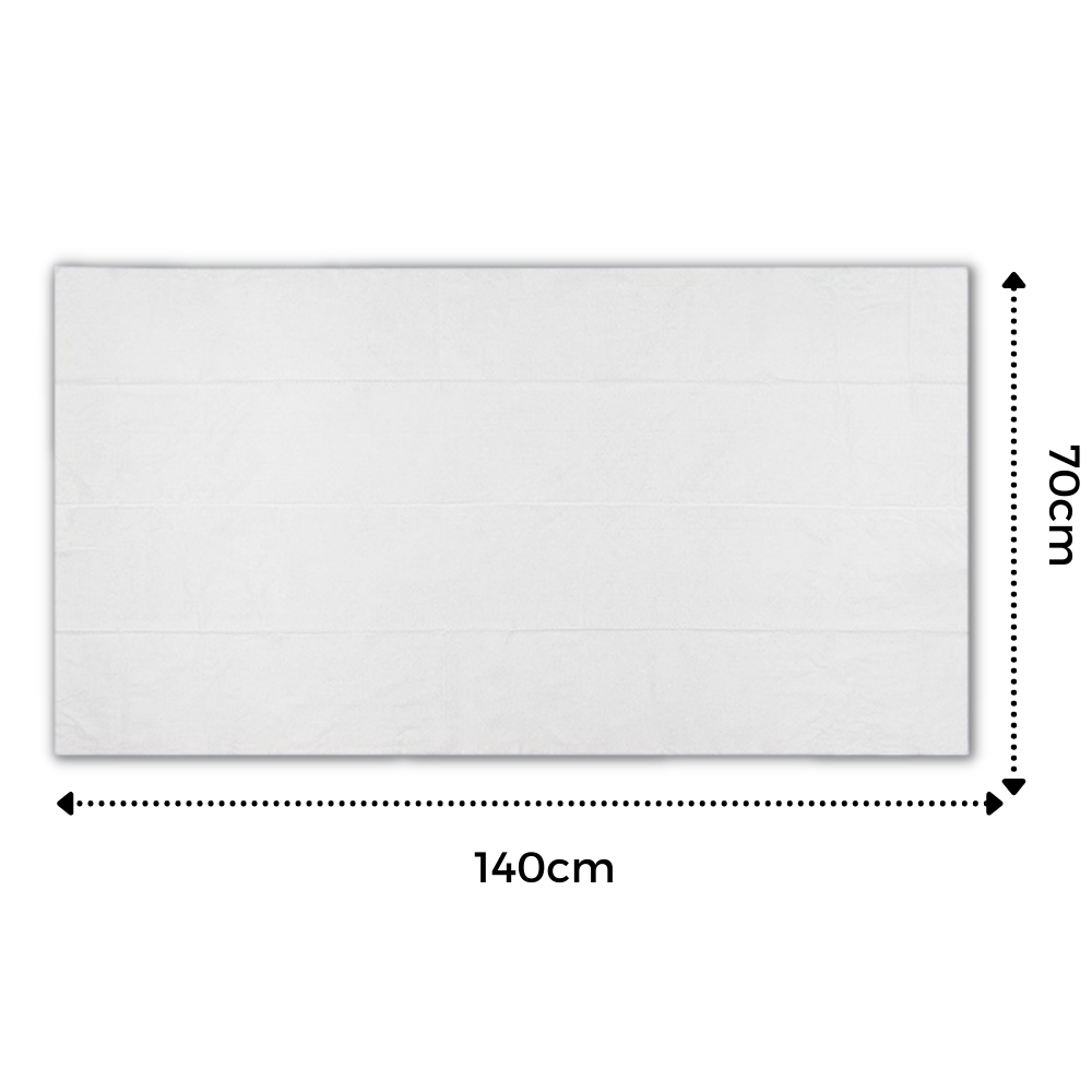 Grande serviette de voyage jetable
