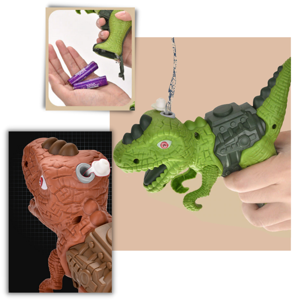 Pistolet Dinosaure cracheur de feu