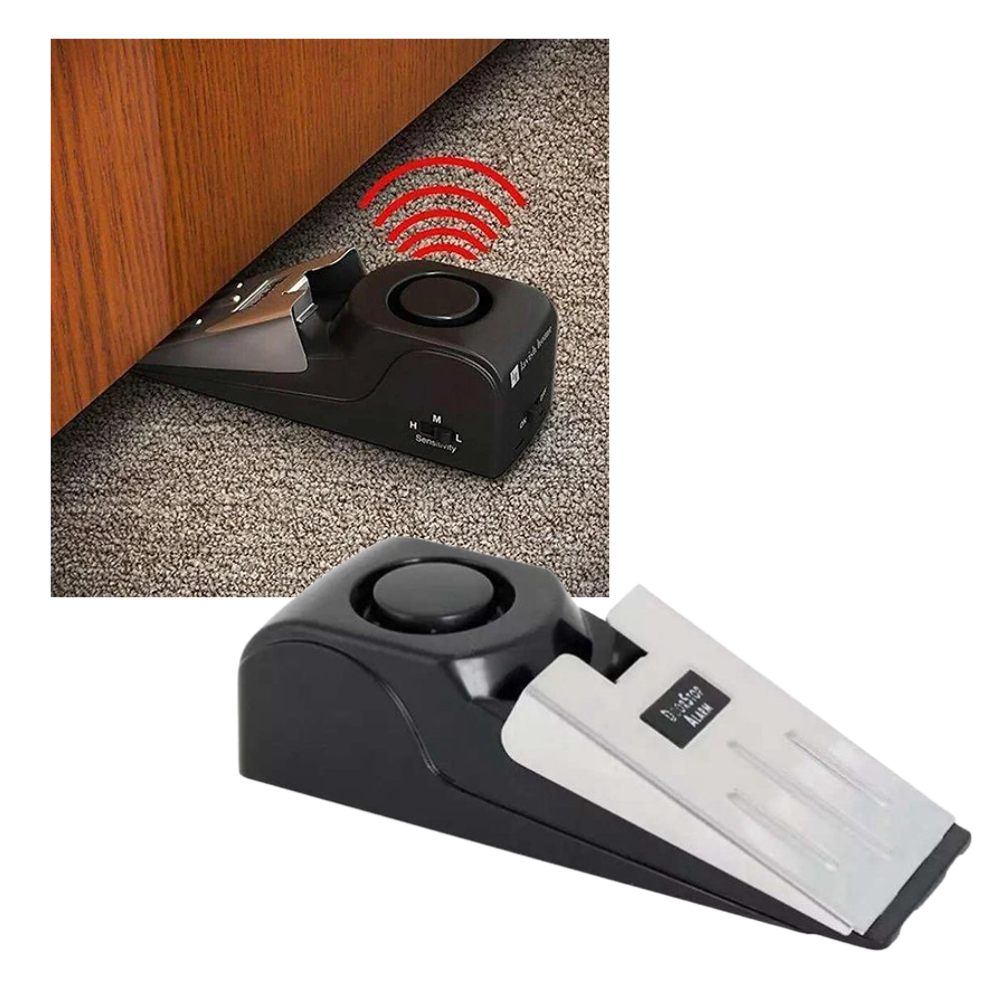 Alarme de sécurité avec cale-porte