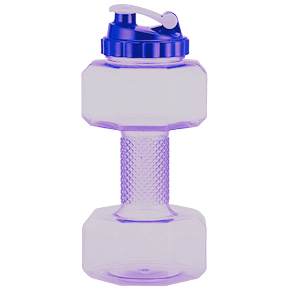 Bouteille d'eau haltère