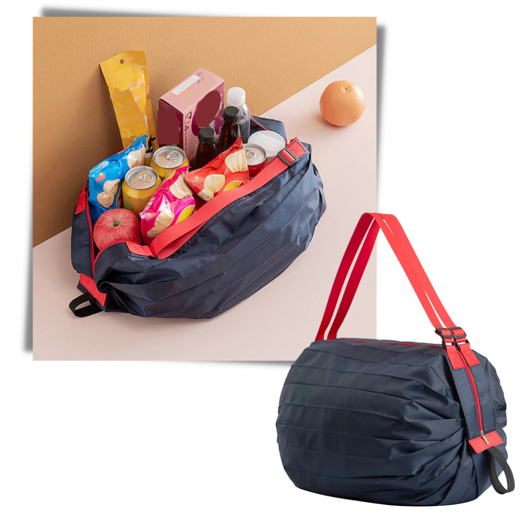 Sac à provisions pliable et étanche