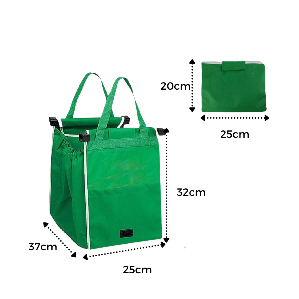 Sac à provisions réutilisable pour chariot