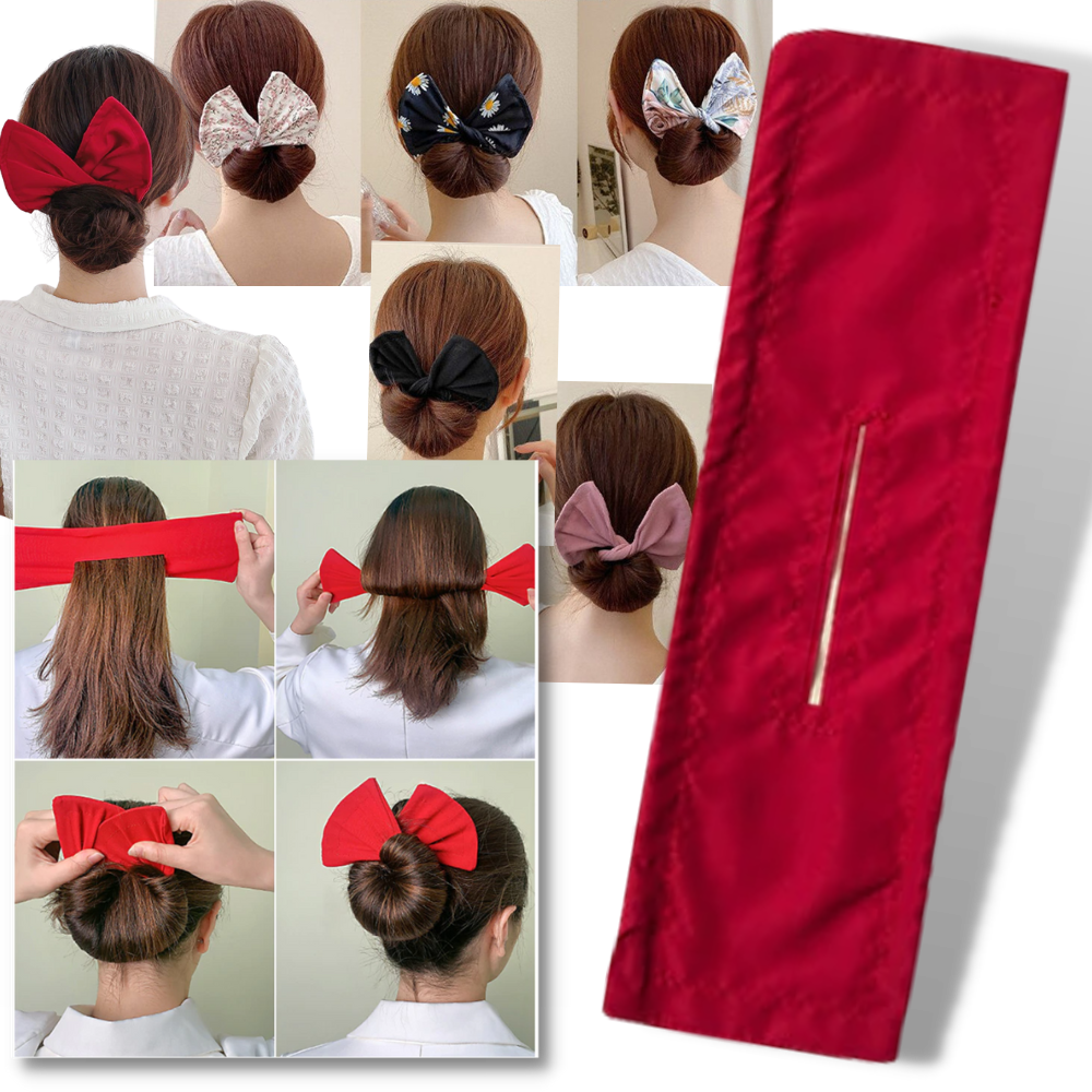 Accessoire pour réaliser des chignons