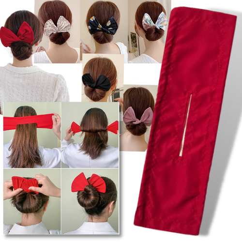 Accessoire pour réaliser des chignons