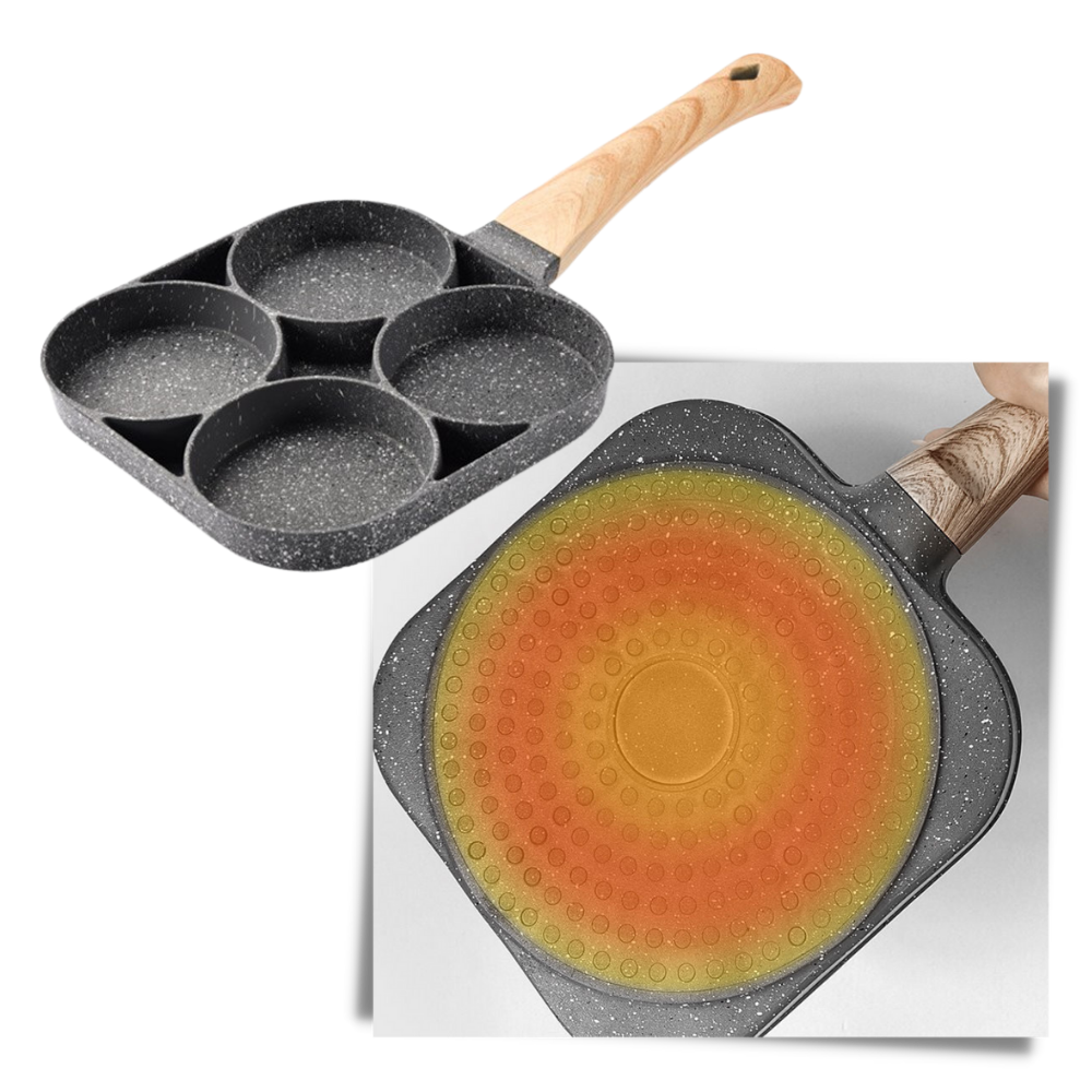 Poêle antiadhésive pour œufs
