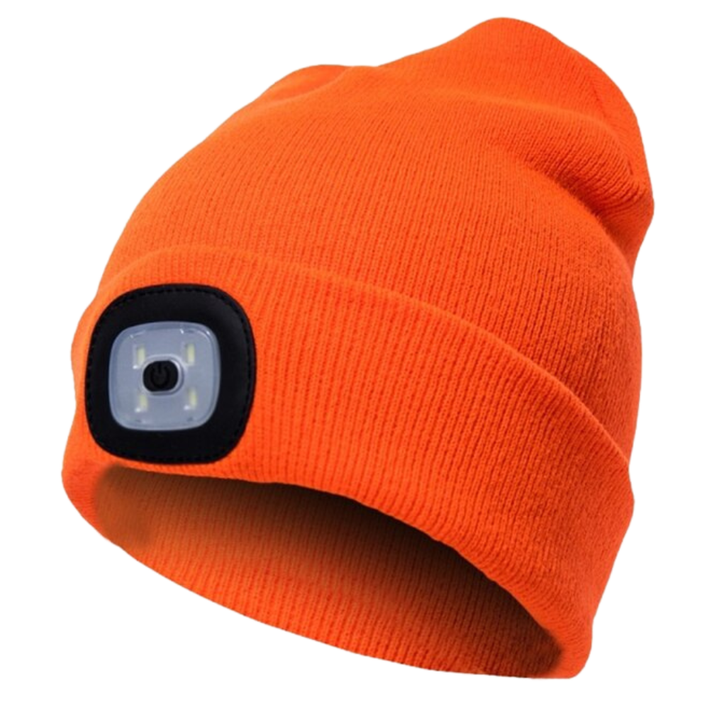 Bonnet avec lumière LED