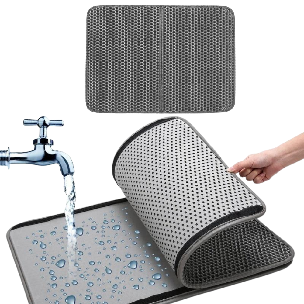 Tapis à litière imperméable pour animaux domestiques