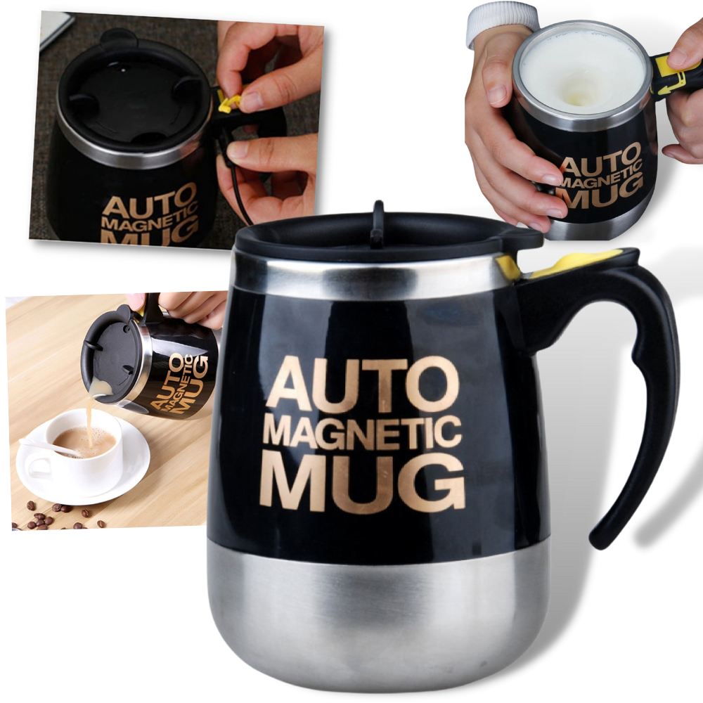 Tasse Magnétique à Remuage Automatique