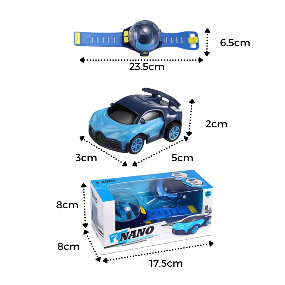 Montre voiture télécommandée rechargeable