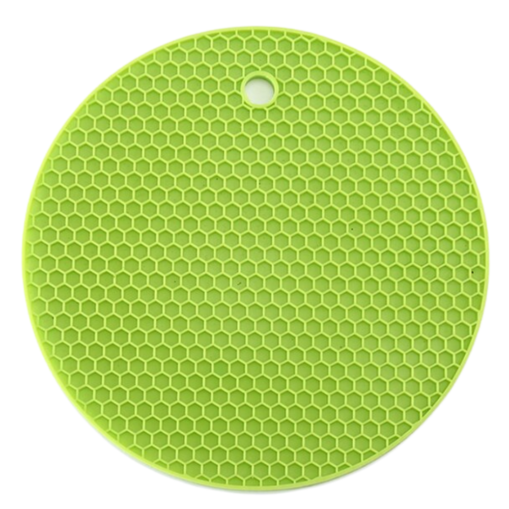 Sous-verre porte-pot en silicone