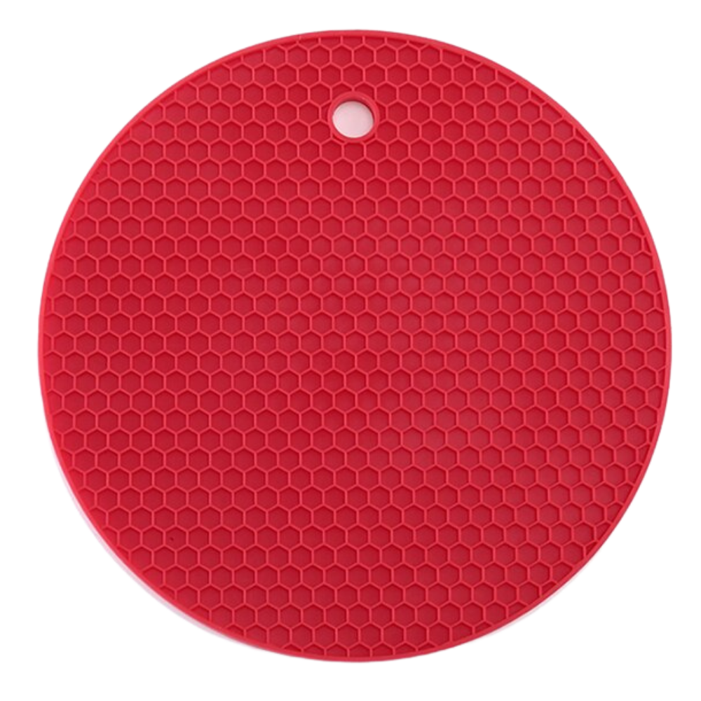 Sous-verre porte-pot en silicone