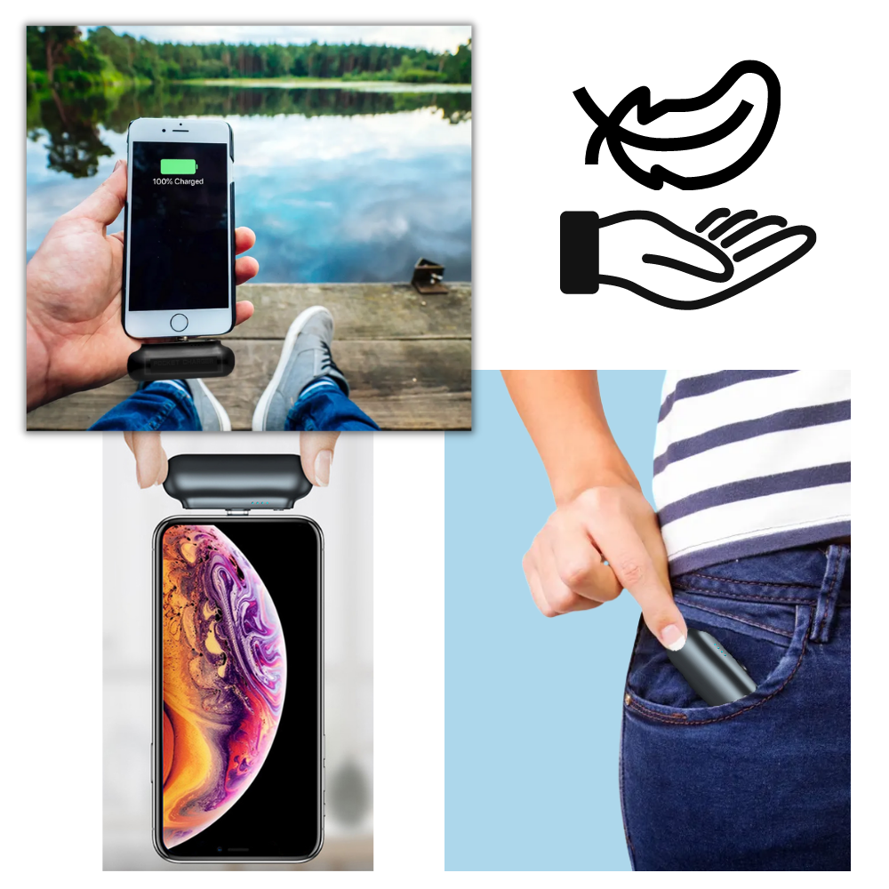 Chargeur de poche pour téléphone