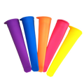 Pack de 5 moules en silicone pour sucettes glacées