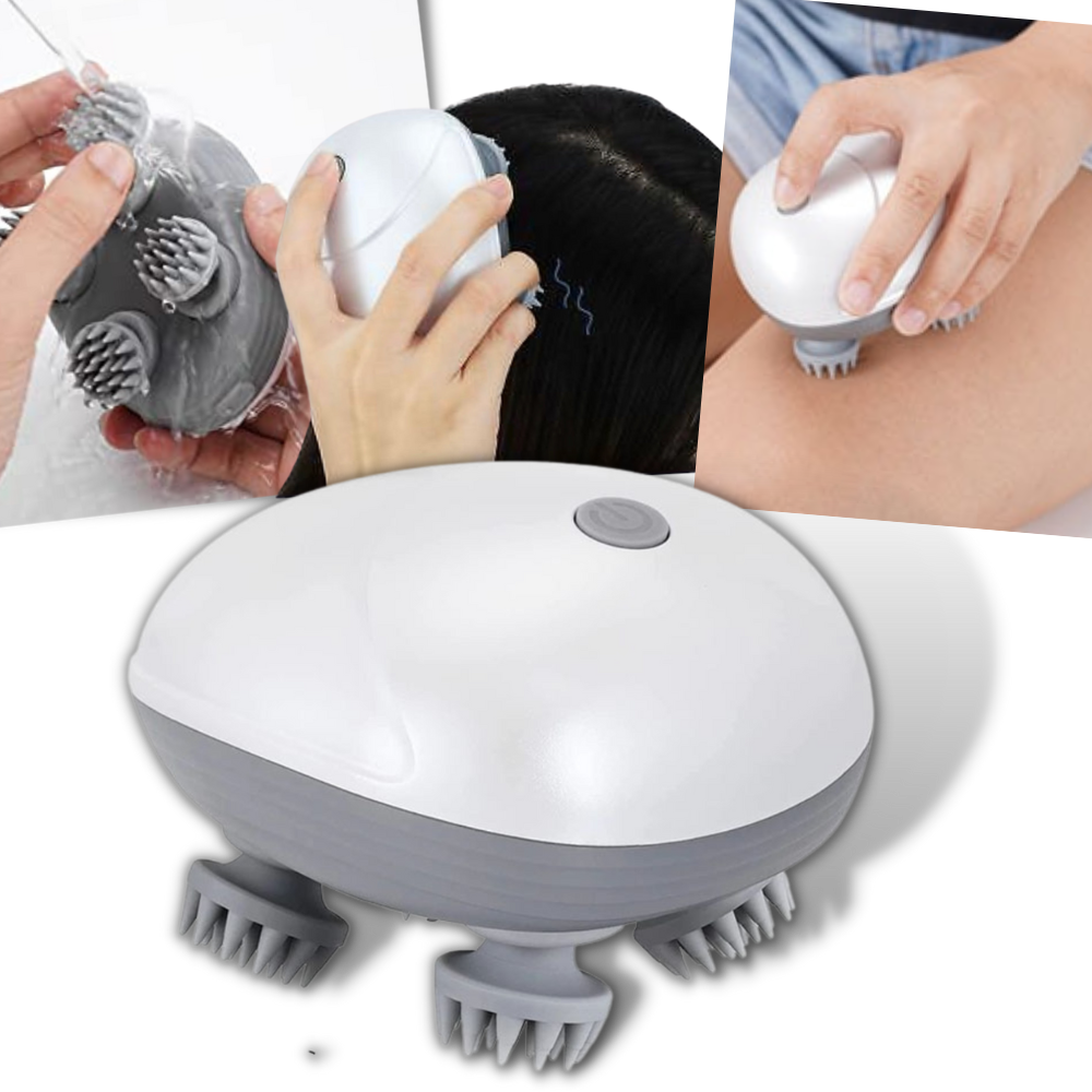 Masseur vibrant pour le cuir chevelu