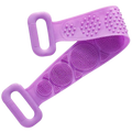 Exfoliant en silicone extensible pour le corps