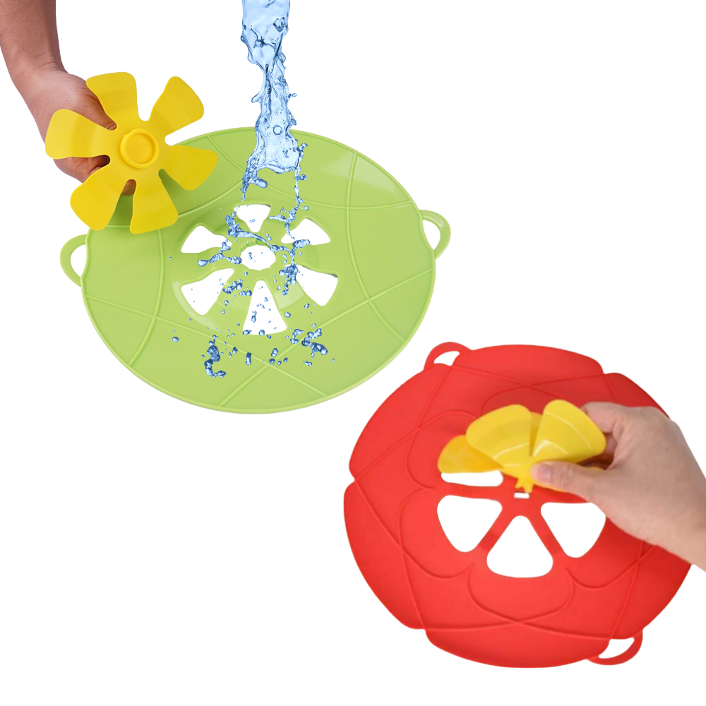 Couverture en silicone pour casseroles et marmites