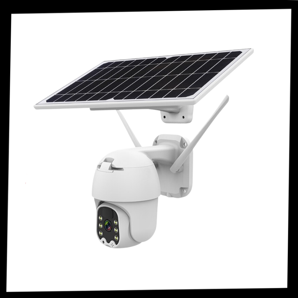 Caméra extérieure à énergie solaire