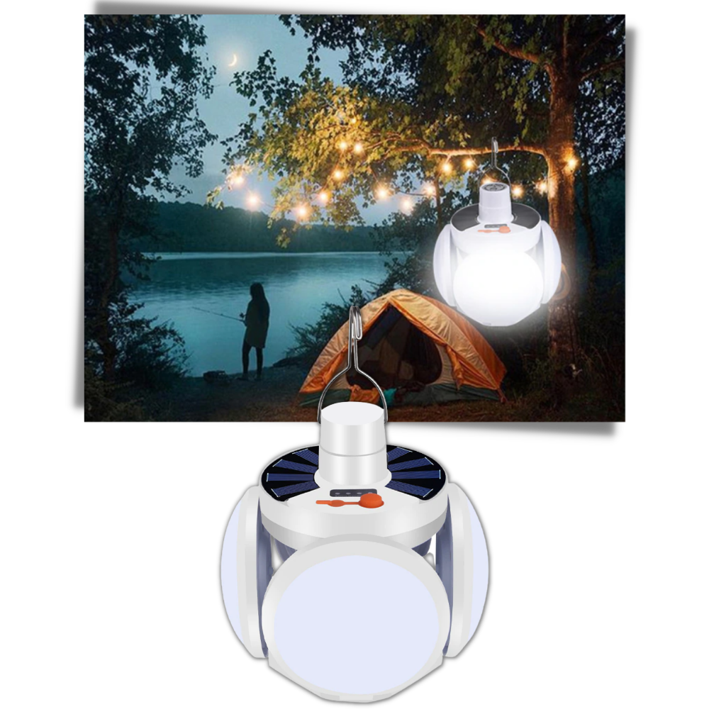 Lampe LED rechargeable de camping