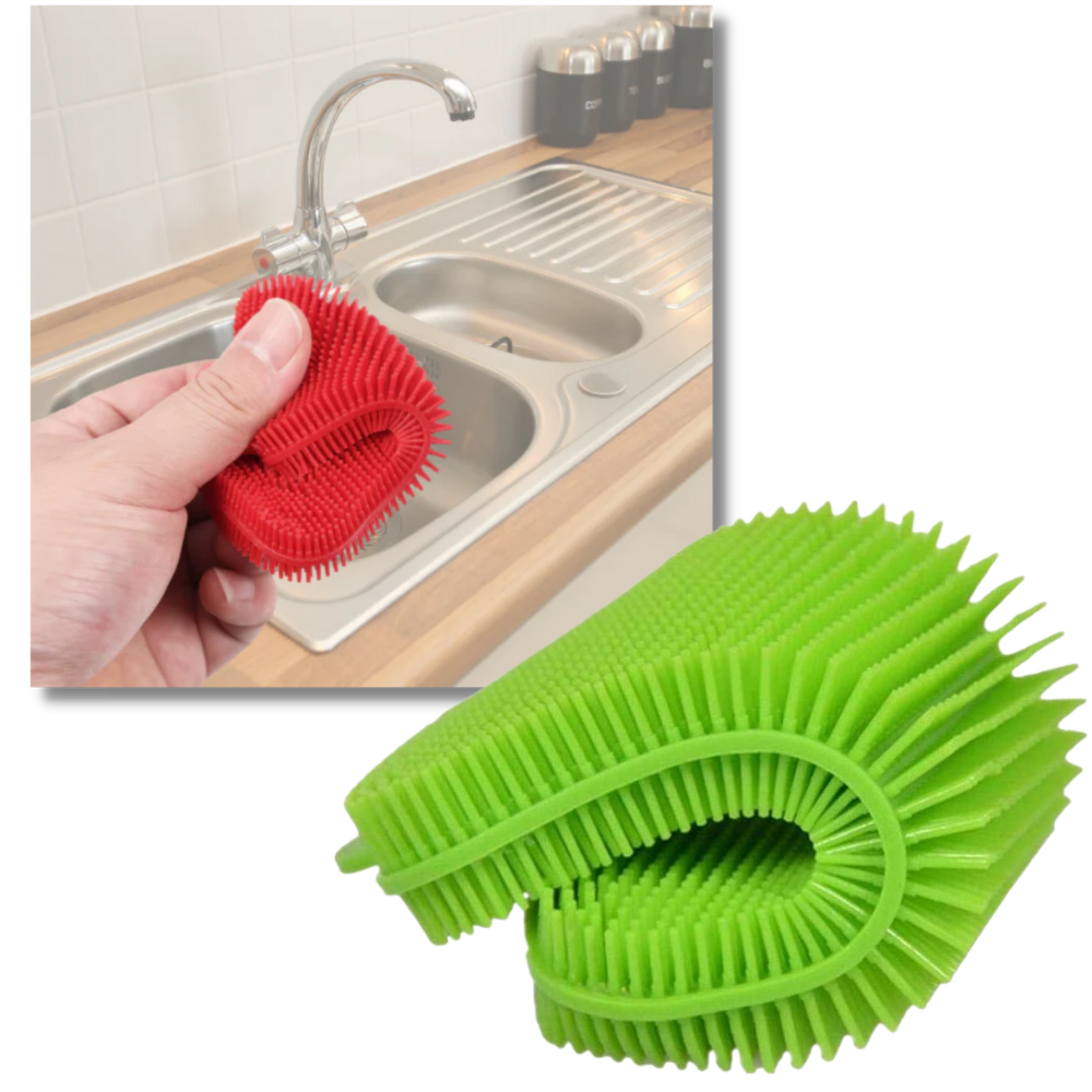 Éponge de cuisine en silicone