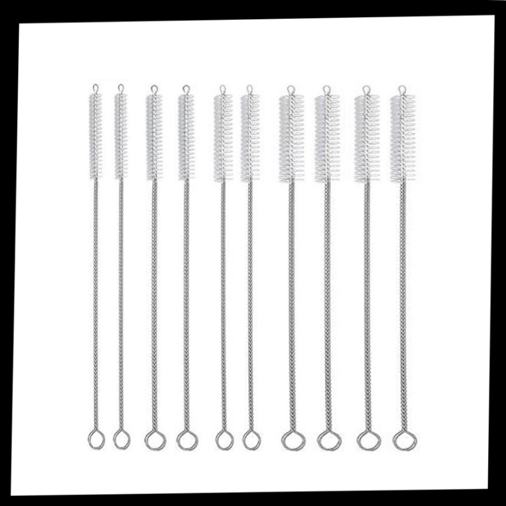 Brosse nettoyante pour paille (Lot de 10)