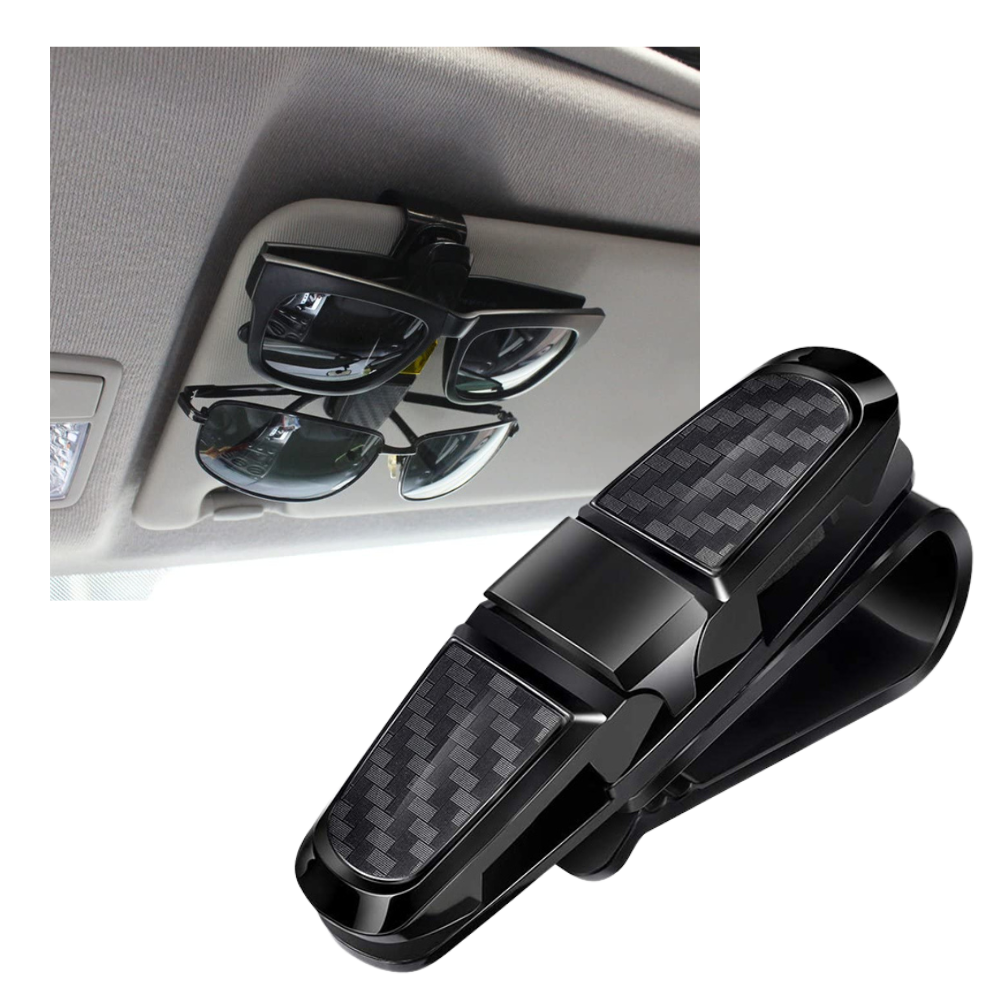 Porte-lunettes de soleil pour pare-soleil de voiture