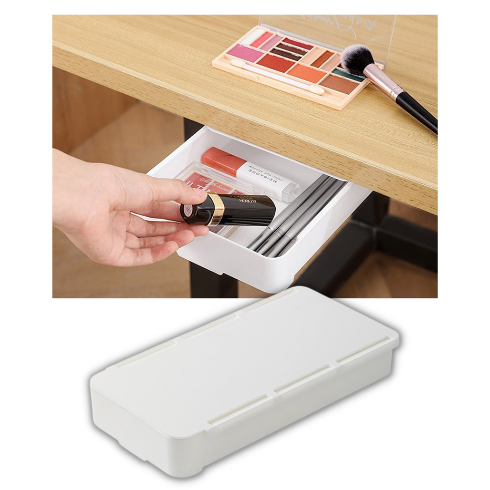 Organisateur de tiroir de bureau invisible