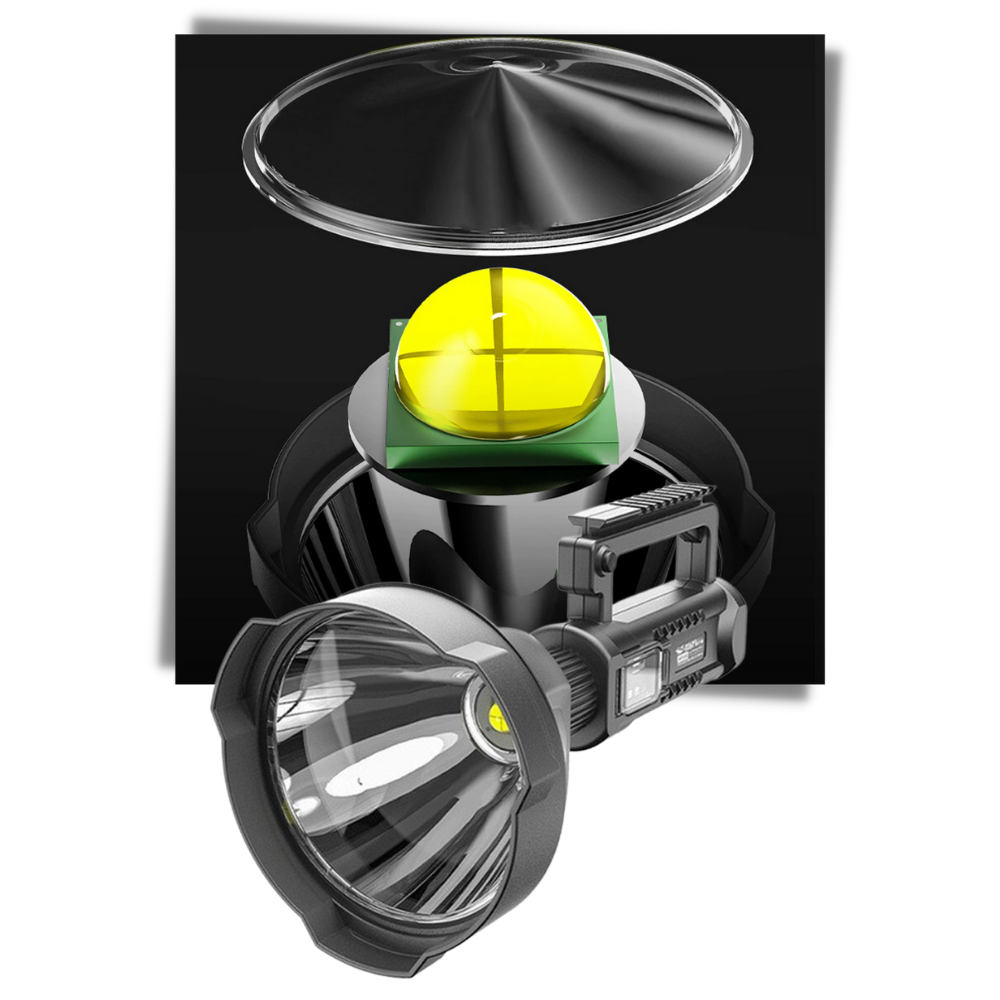 Lampe de poche LED avec trépied