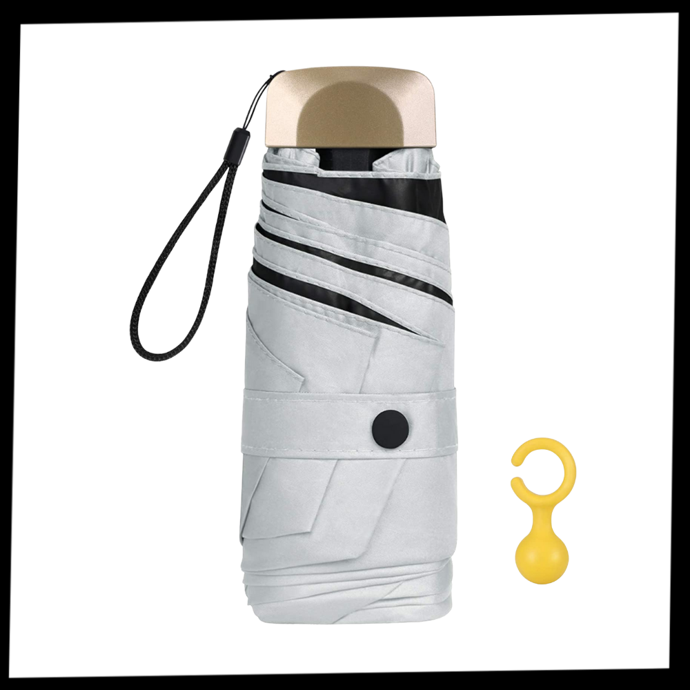 Parapluie de poche avec protection UV