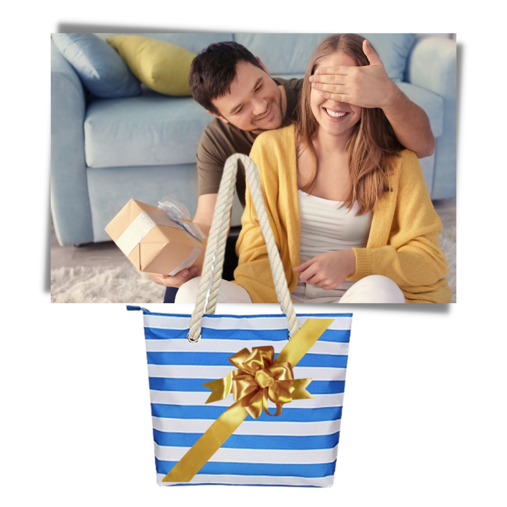 Sac à vin de plage