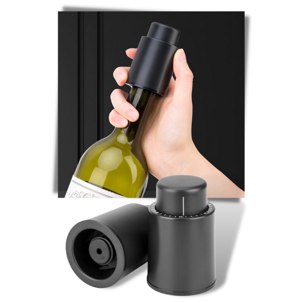 Bouchon vide d'air pour bouteilles de vin