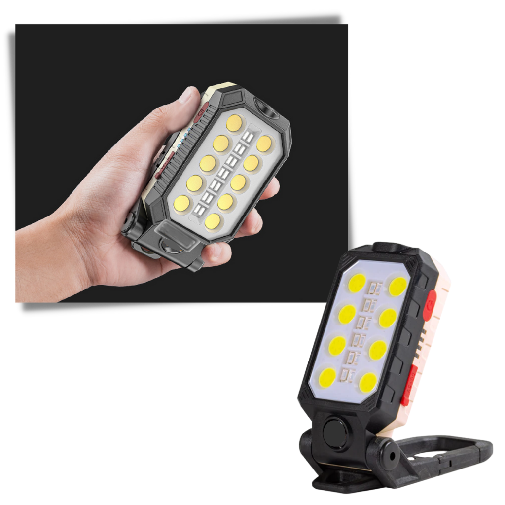 Lampe de poche LED étanche et réglable