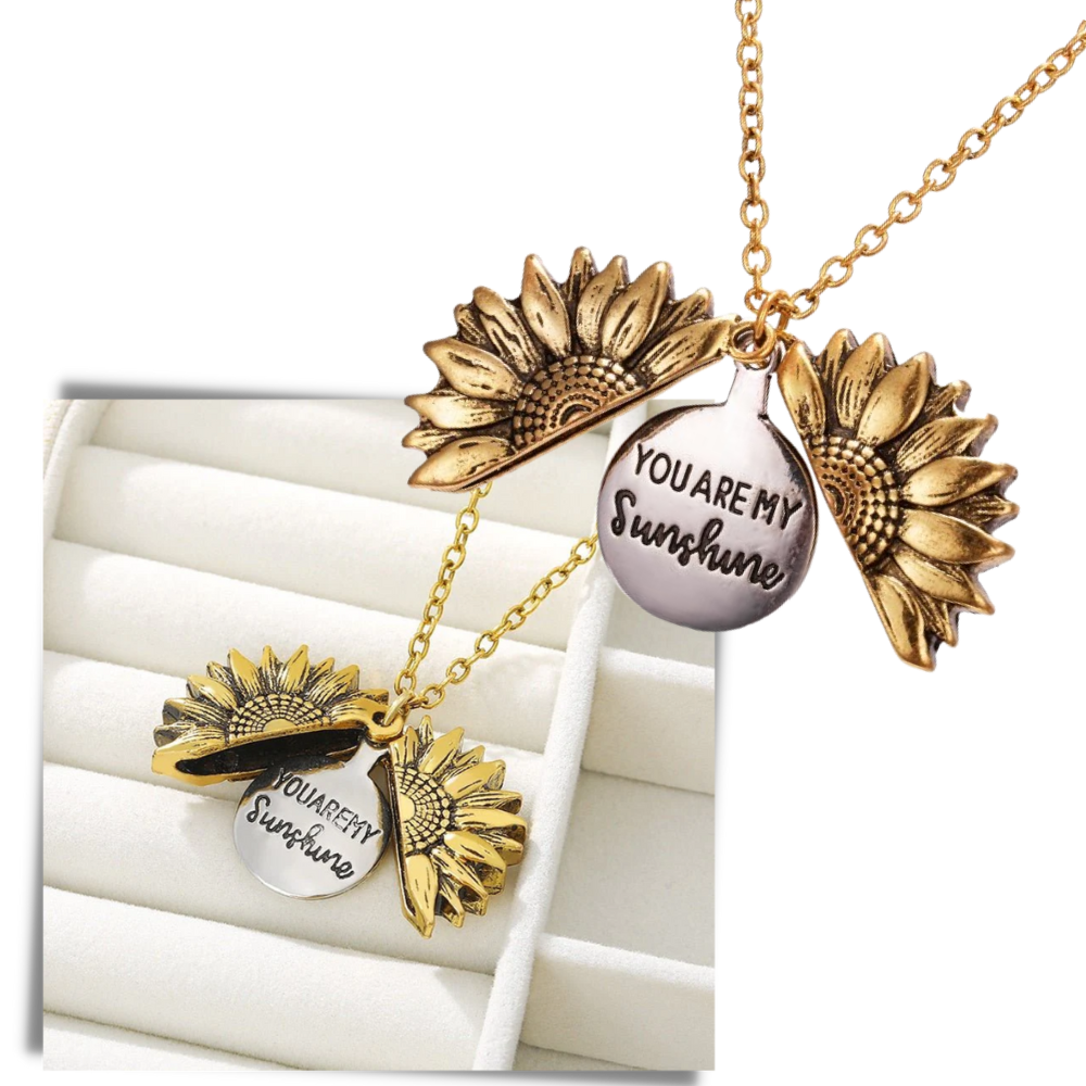 Pendentif Tournesol