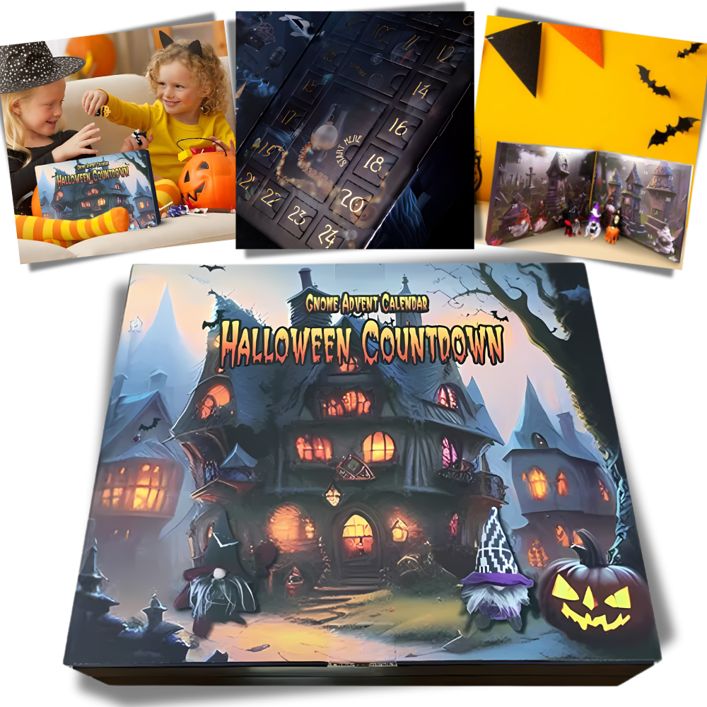 Calendrier de compte à rebours d'Halloween