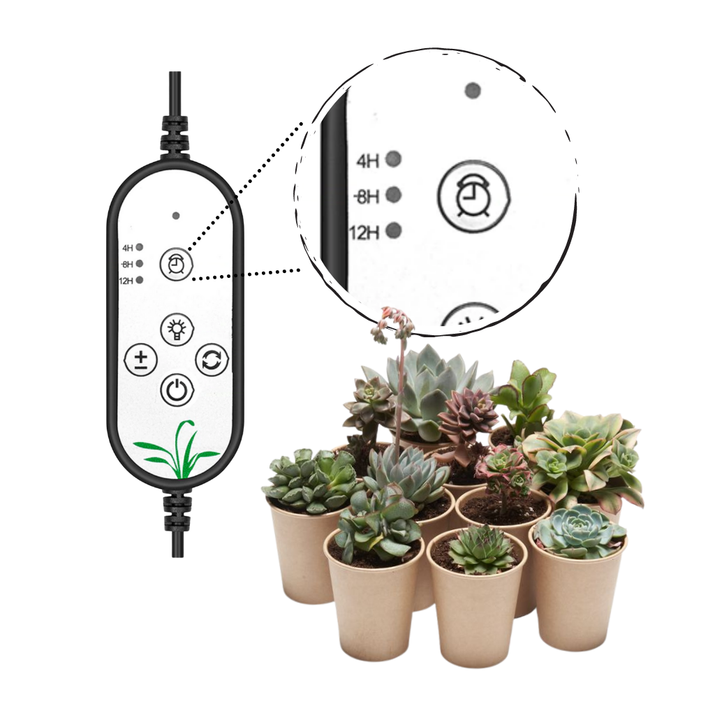 4 Lampes LED de croissance horticole