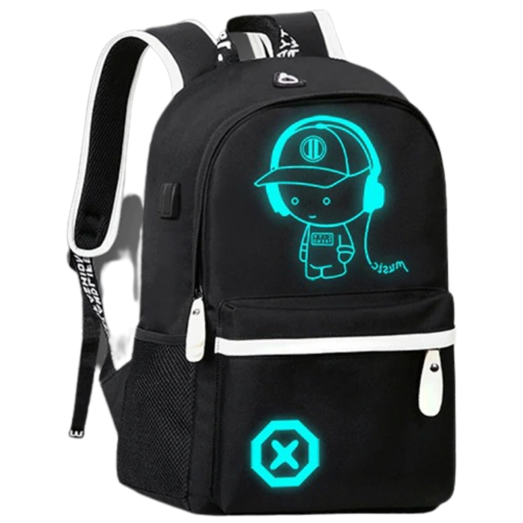 Sac à dos lumineux pour ordinateur portable