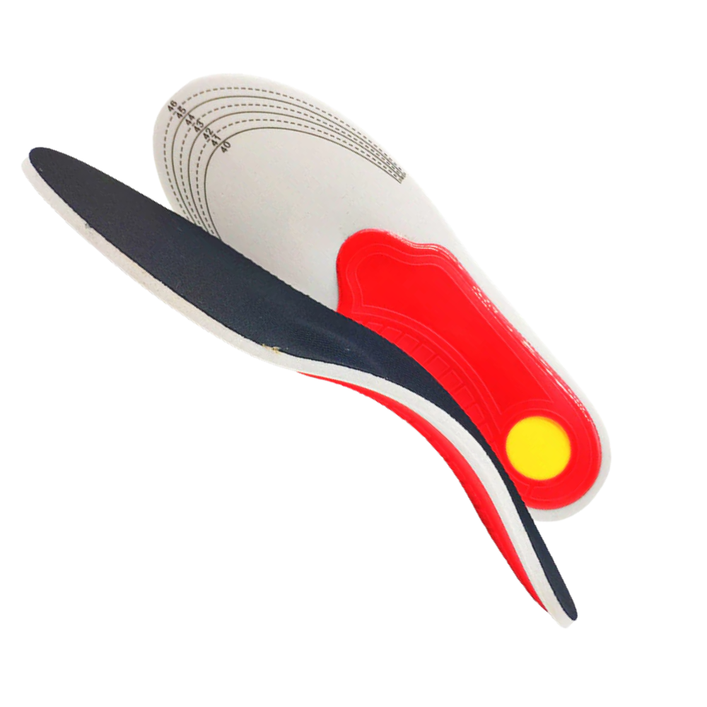 1 Paire de semelles orthopédiques fermes pour pieds plats