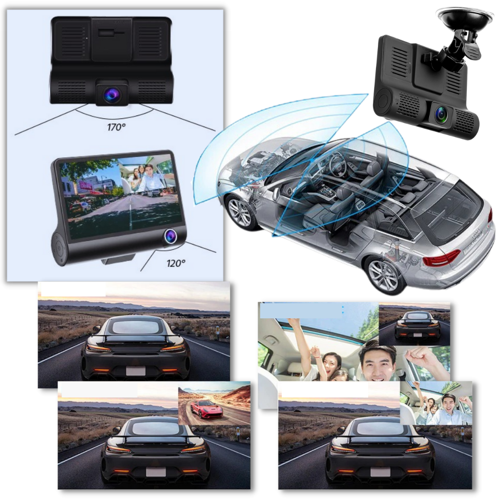 Caméra de Bord DVR full HD pour voiture
