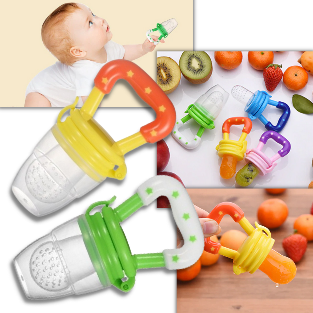 Tétine pour bébé à système de poussoir