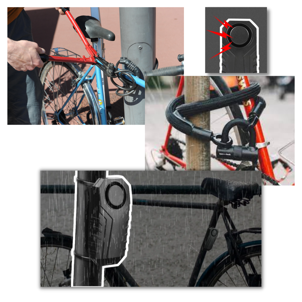 Système d'alarme électrique pour vélo