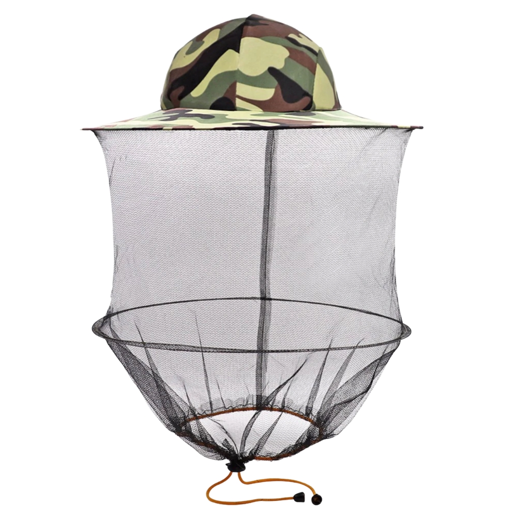 Chapeau d'apiculture camouflage
