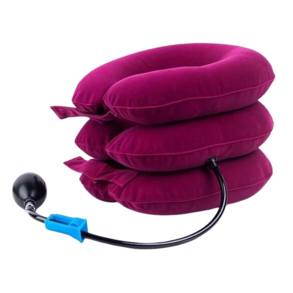 Minerve gonflable pour soutien des cervicales