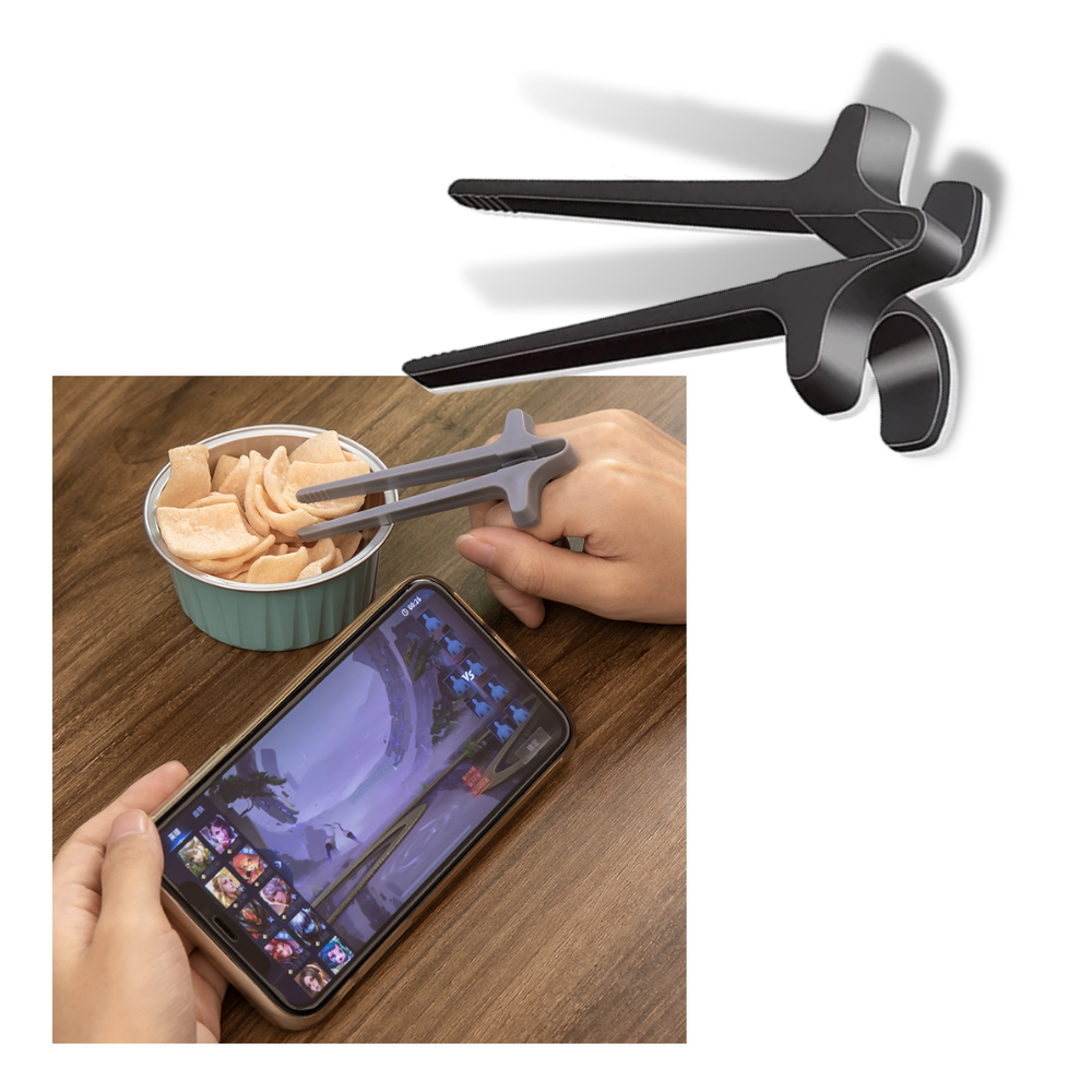 Baguettes ergonomiques pour les doigts