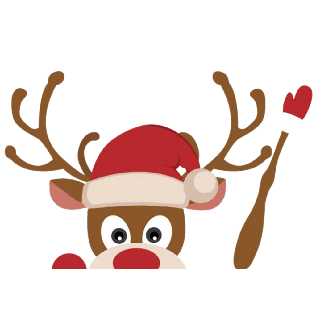 Autocollant de Noël pour essuie glace