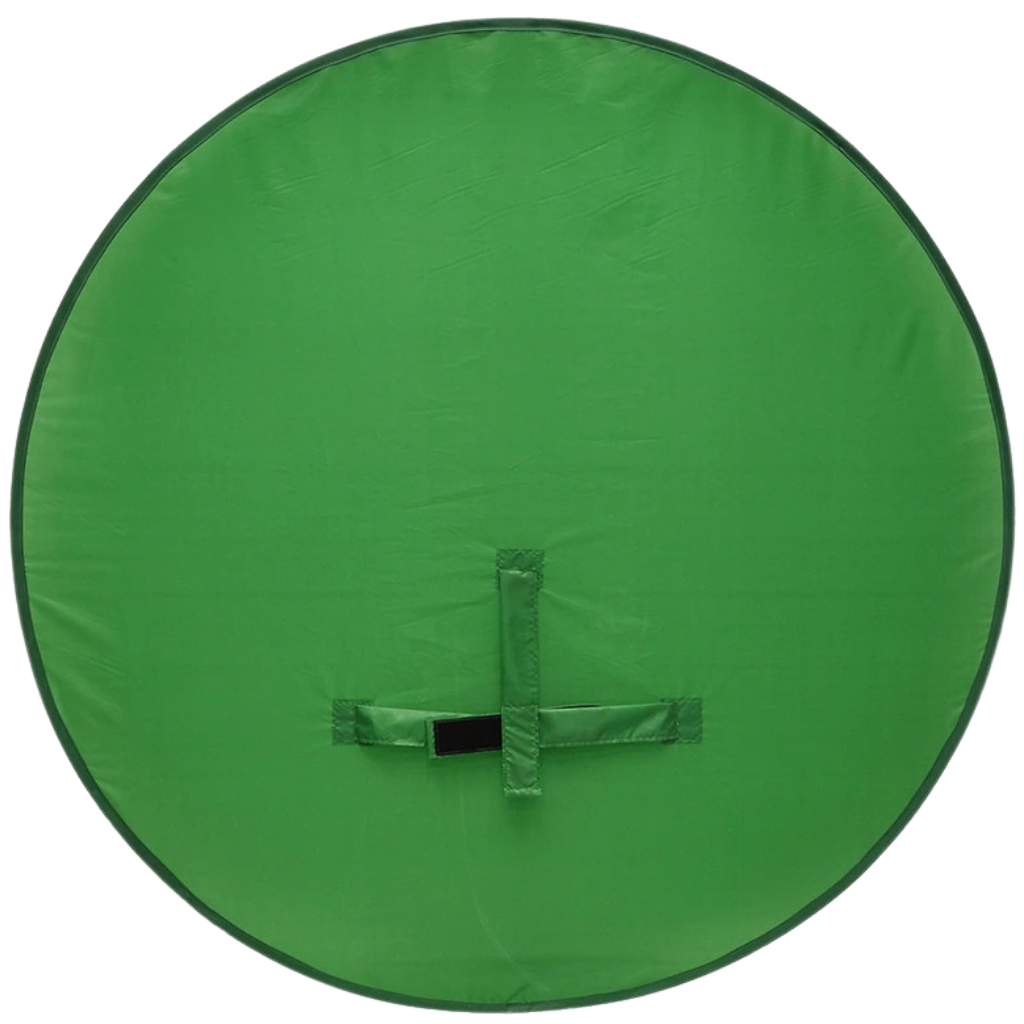 Arrière-plan vert pliable pour chaise